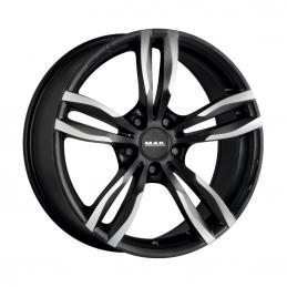 MAK Luft 9x18 PCD5x120 ET44 Dia72.6 Ice Black