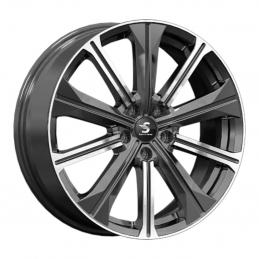 СКАД КР013 (19_Haval Dargo) 7x19 PCD5x114.3 ET40 Dia66.6 Diamond black Gris