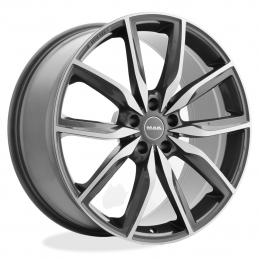 MAK Allianz 9.5x19 PCD5x112 ET39 Dia66.6 Gunmetal Mirror Face