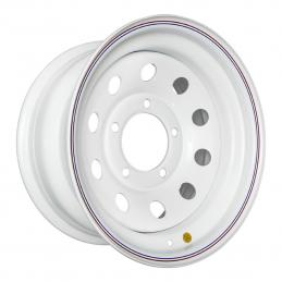 Off-Road Wheels Диск усиленный Toyota Land Cruiser 100/105 стальной белый 8x16 PCD5x150 ET-3 DIA 113  Белый